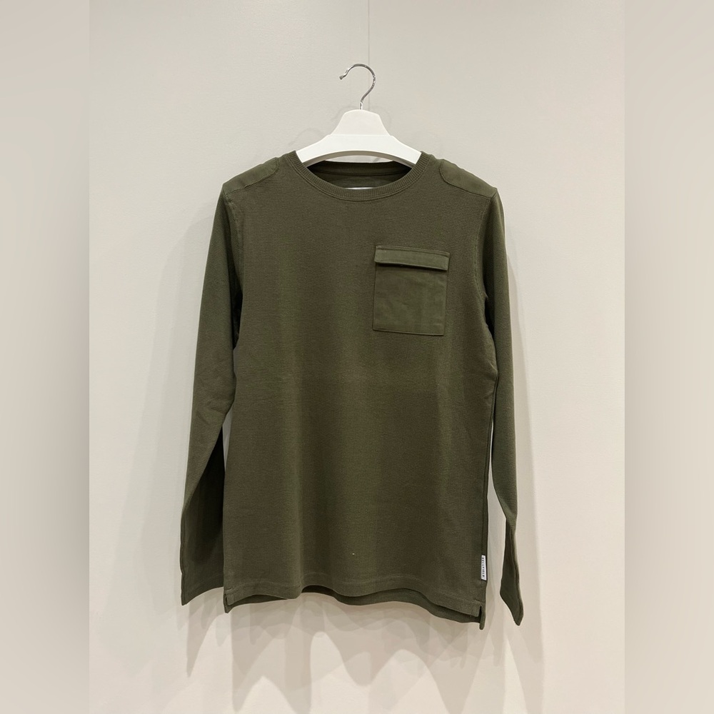 Bellfield Army Long Sleeve Tee - Mens Size Medium
